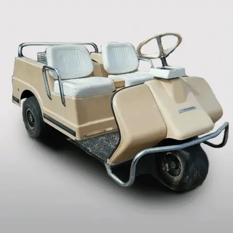 three wheel golf buggy