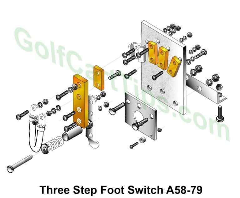 Troubleshooting Cushman Golfsters 1954-58 Wiring Diagrams - Golf Cart Tips