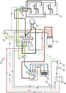 Troubleshooting Cushman Golfsters 1954-58 Wiring Diagrams - Golf Cart Tips