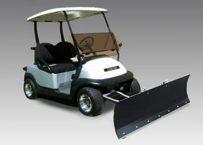 Can A Golf Cart Plow Snow?